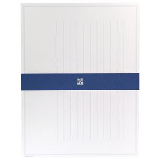 一枚完結箋　書簡箋　縦罫１０行　ＡＮ－２１２