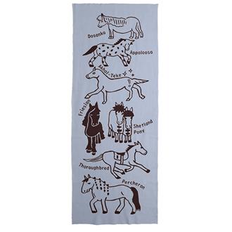 伊東屋×かまわぬオリジナル手拭　ウマの品種