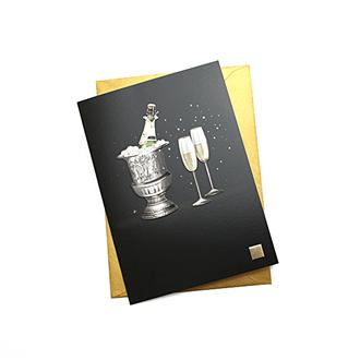 ブランクカード　Ｍ１１１　シャンパン