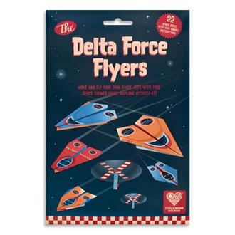 ペーパークラフト　デルタフォース紙飛行機